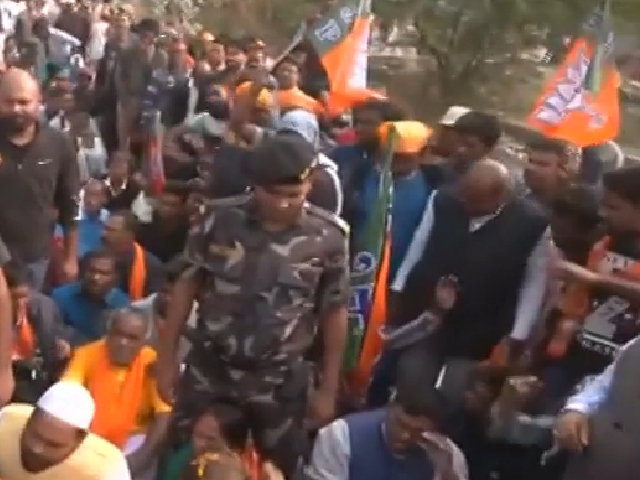 BJP vs Trinamool Over ED Raid