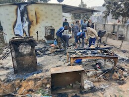 Rajasthan: पुलिस चौकी में शॉर्ट सर्किट से लगी भीषण आग, 2 कांस्टेबल ने भाग कर बचाई जान