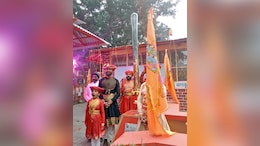 Maharashtra Devotees Present 7-Foot Sword Weighing 80 Kg To Lord Ram In Ayodhya
