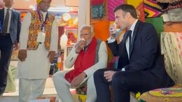 Masala Tea At Shop, UPI Payment, Roadshow: When PM, Macron Met