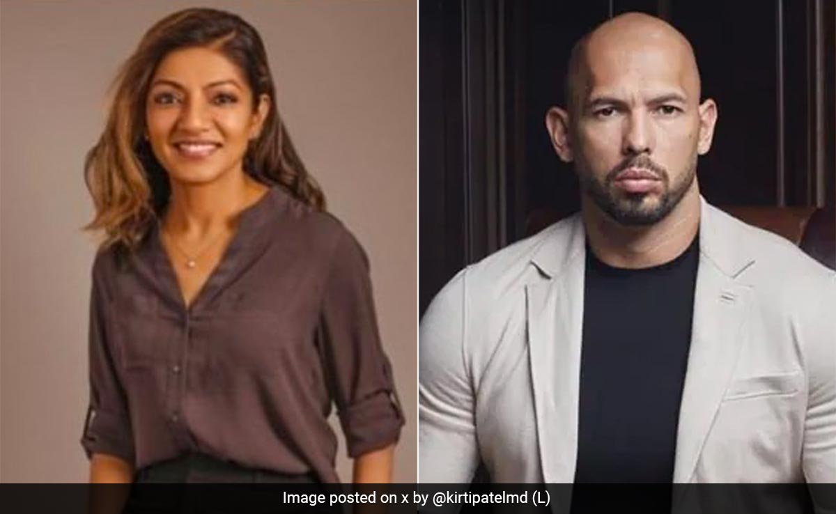 Andrew Tate Mocks Indian-American Doctor After She Takes A Dig At His ''Ripped Abs''