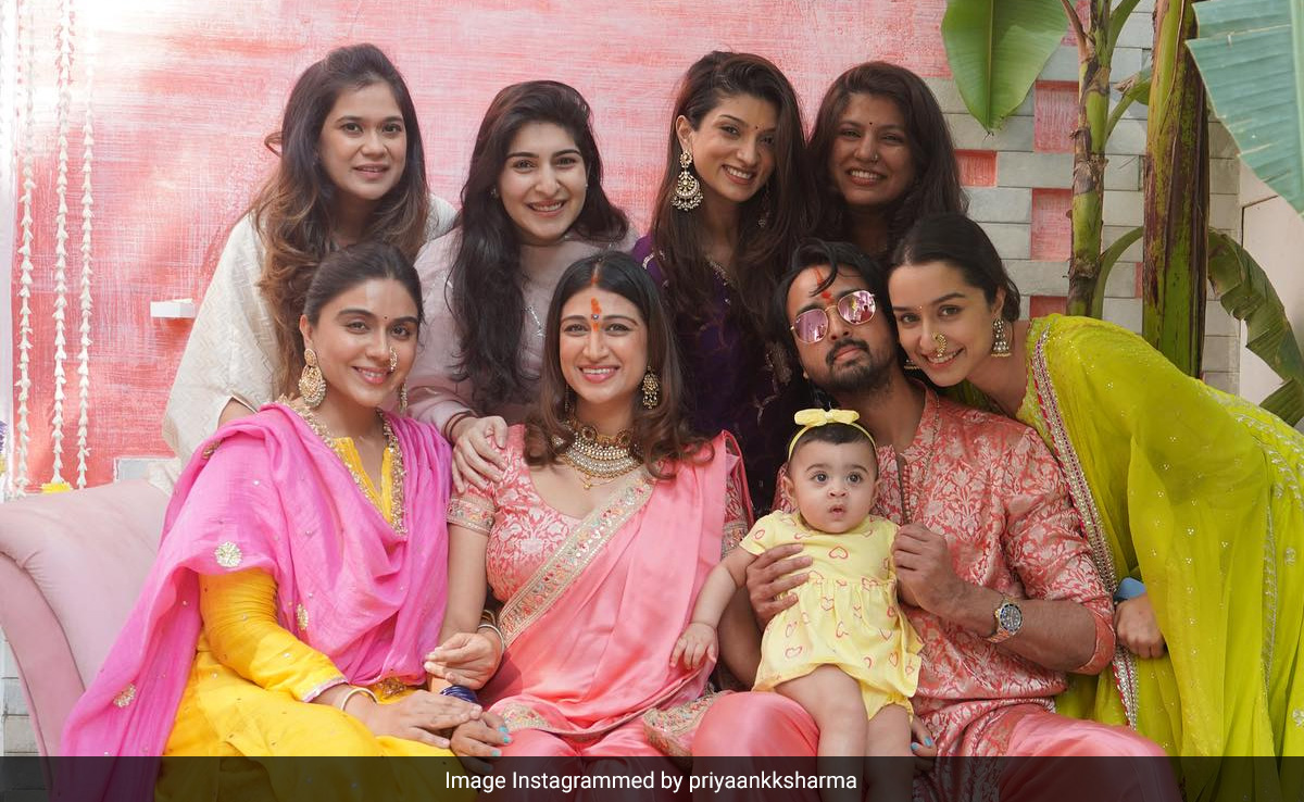 Shraddha Kapoor's Fam-Jam At Shaza Morani And Cousin Priyank Sharma's Baby Shower