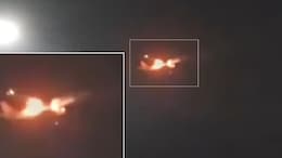 Flames Shoot From Engine Of Boeing Plane With 122 On Board In Japan After Suffering Bird Hit
