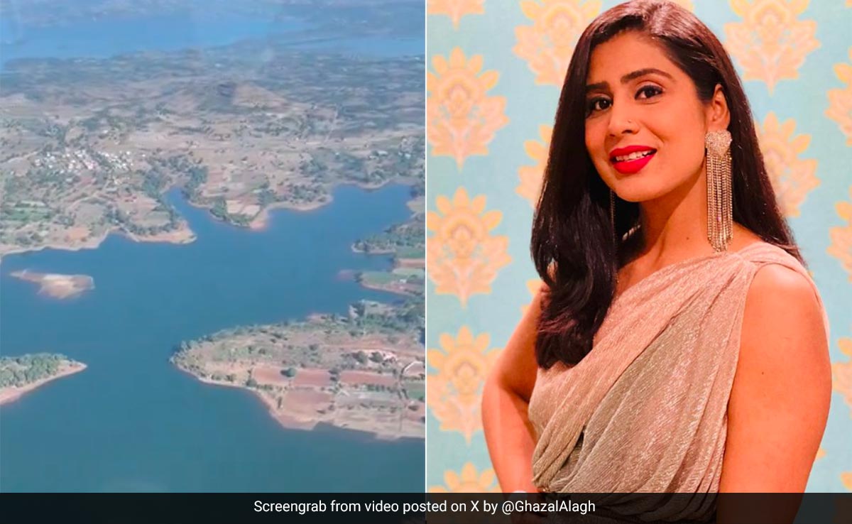 Mamaearth's Ghazal Alagh Compares Aerial Shot Of Mumbai-Nashik With Maldives, Internet Divided