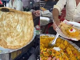 Watch: Street Vendor Makes Massive '</i>Halwa Paratha</i>' In Nagpur, Internet Reacts