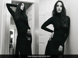 Tripti Dimri's Black Gown Is A Perfect Example Of Sassy Yet Classy Tripti Dimri's Black Gown Is A Perfect Example Of Sassy Yet Classy