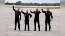 4-Man Crew Including Turkey's First Astronaut Arrive At International Space Station