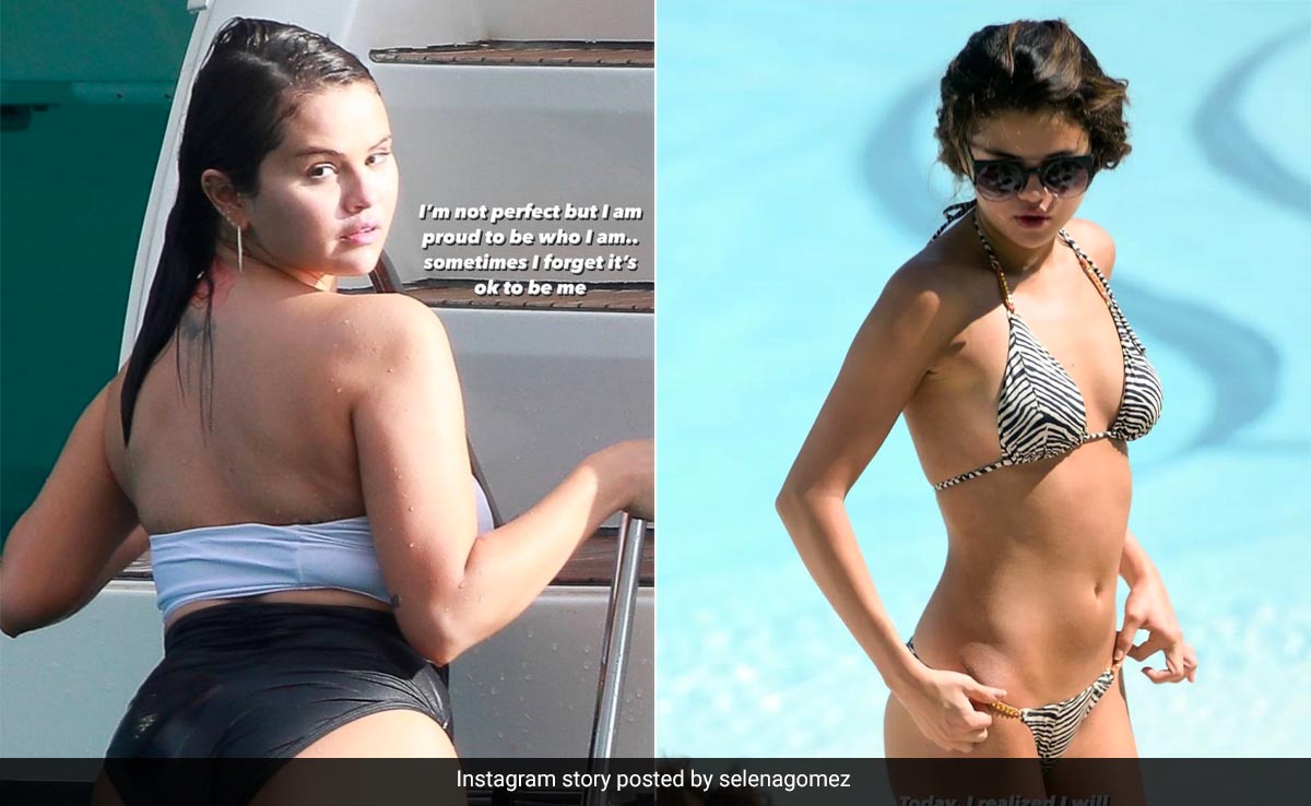 "It's OK To Be Me" Says Selena Gomez In Body Positive Throwback Swimsuit Images