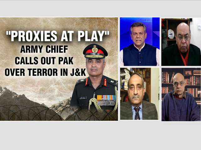 Army Chief Calls Out Pakistan Over Terror In J&K