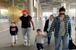 Kareena-Saif And Family Return To Mumbai After Holidays Kareena-Saif And Family Return To Mumbai After Holidays