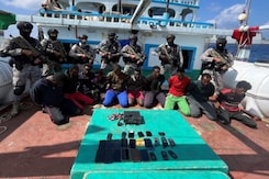 Indian Navy Rescues 19 Pakistani Sailors Kidnapped By Pirates Indian Navy Rescues 19 Pakistani Sailors Kidnapped By Pirates