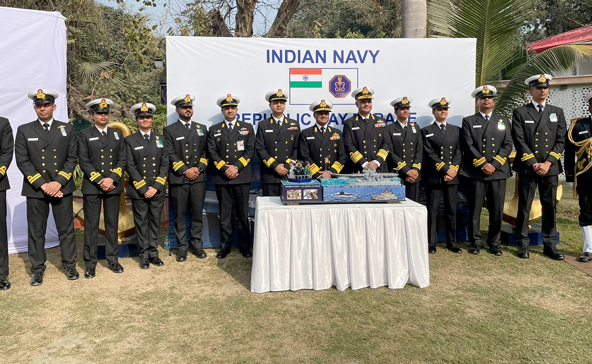 गणतंत्र दिवस परेड में नेवी की थीम होगी 'नारी शक्ति और आत्मनिर्भर हथियार'