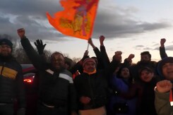 Watch: Indians In US Organise Mega Car Rally Ahead Of Ayodhya Event Watch: Indians In US Organise Mega Car Rally Ahead Of Ayodhya Event