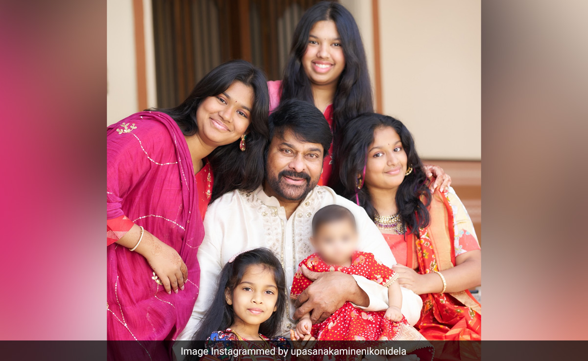 Upasana Shares A New Pic Of Daughter Klin Kaara With Her Grandfather Chiranjeevi