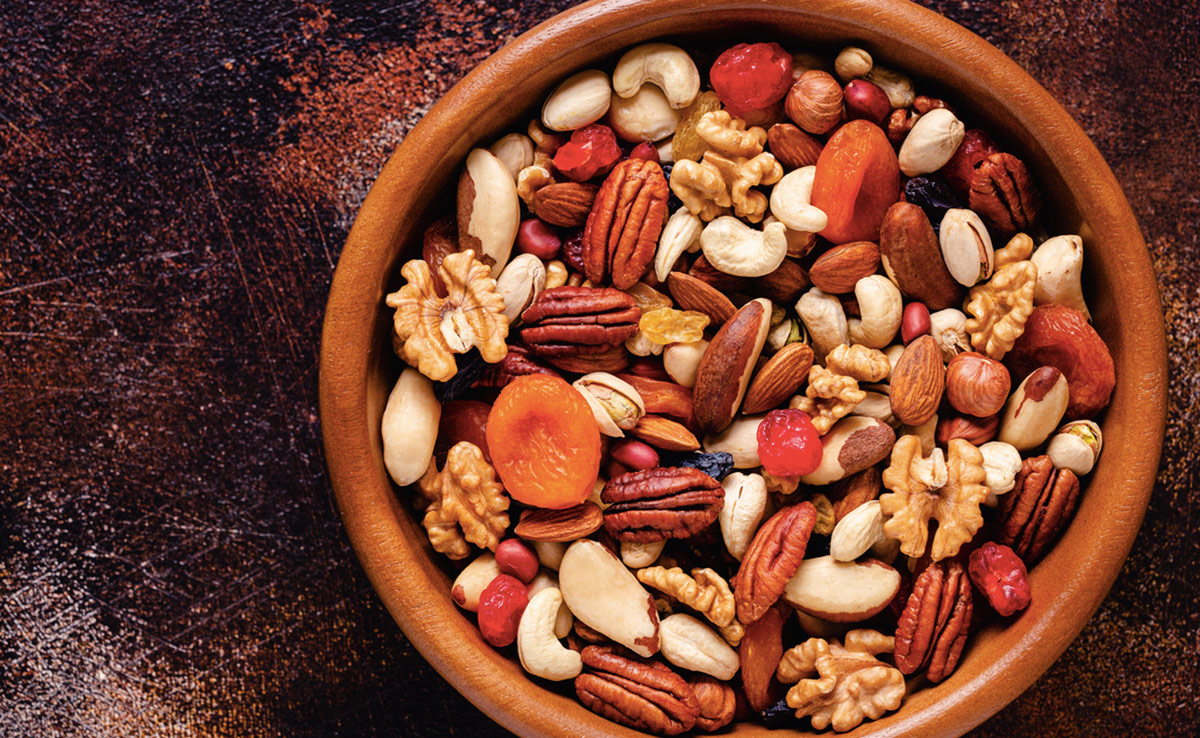 Nuts and seeds are well-packed with essential nutrients