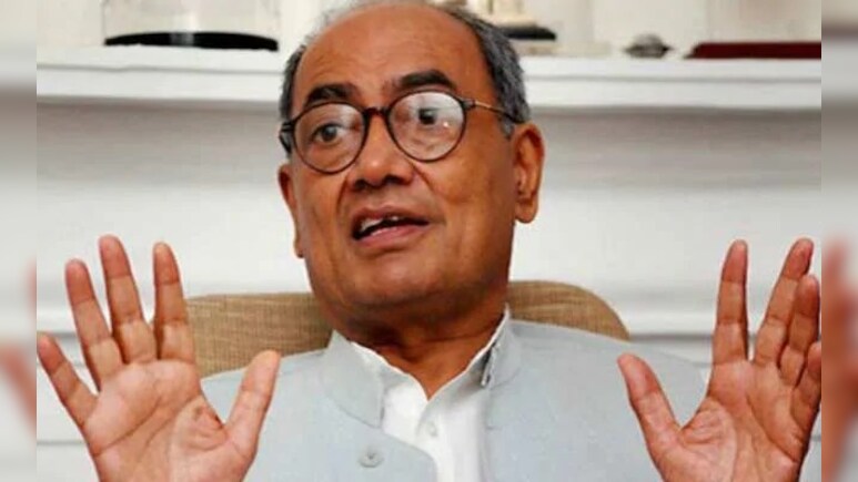 दिग्विजय सिंह ने BJP पर साधा निशाना, कहा- कांग्रेस ने कभी नहीं किया राम मंदिर का विरोध 