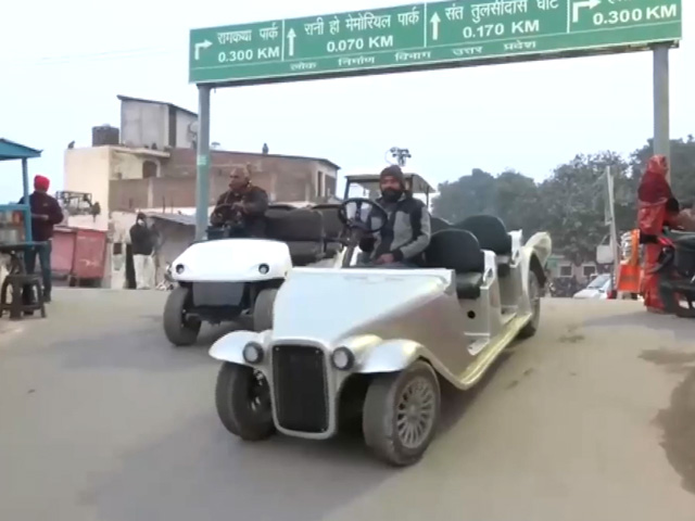 Ahead Of Big Jan 22 Event, Eco-Friendly Golf Cart Service Starts In Ayodhya