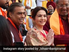 Nita, Shloka And Isha Ambani Exude Elegance At The Ram Temple In Ayodhya
