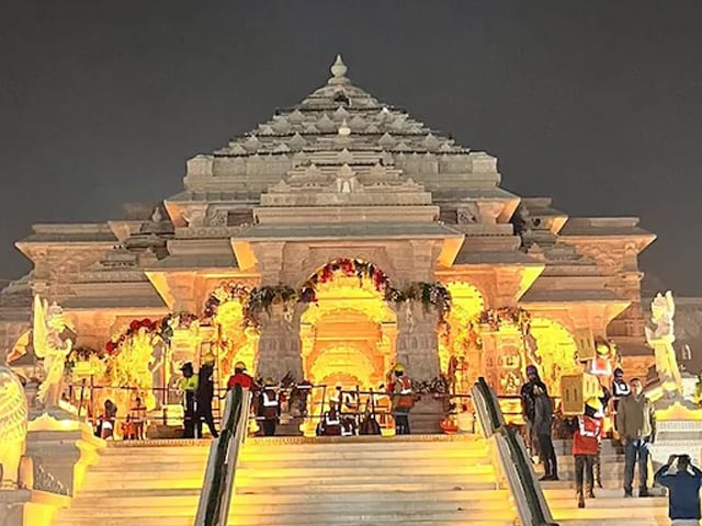 Video: प्राण प्रतिष्ठा को लेकर अयोध्या में सुरक्षा चाक चौबंद, रामभक्ति में लीन रामभक्त