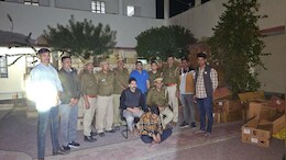 राजस्थान में करोड़ों की शराब बरामद, पंजाब से तस्करी कर गुजरात ले जा रहे तस्कर गिरफ्तार&nbsp;