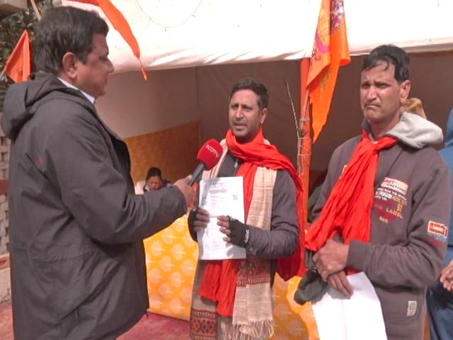 कारसेवा में पिता की गोली लगने से हुई थी मौत, प्राण प्रतिष्ठा में पहुंचे बेटों ने जताई खुशी