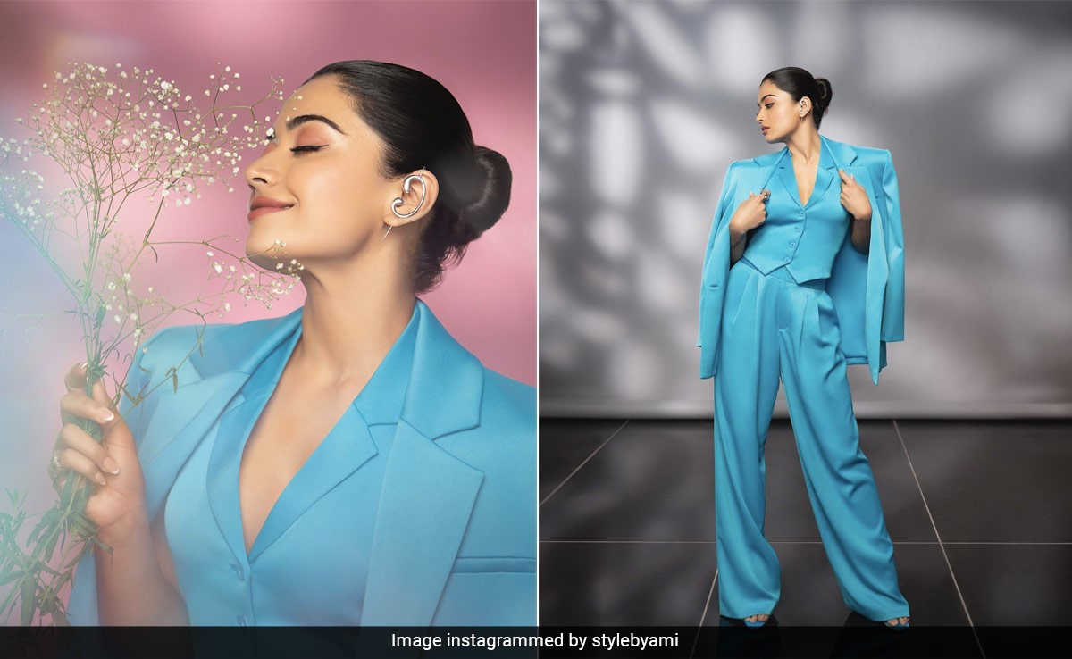Rashmika Mandanna's Chic Pantsuit Gives The Midweek Blues The Most Stylish Treatment