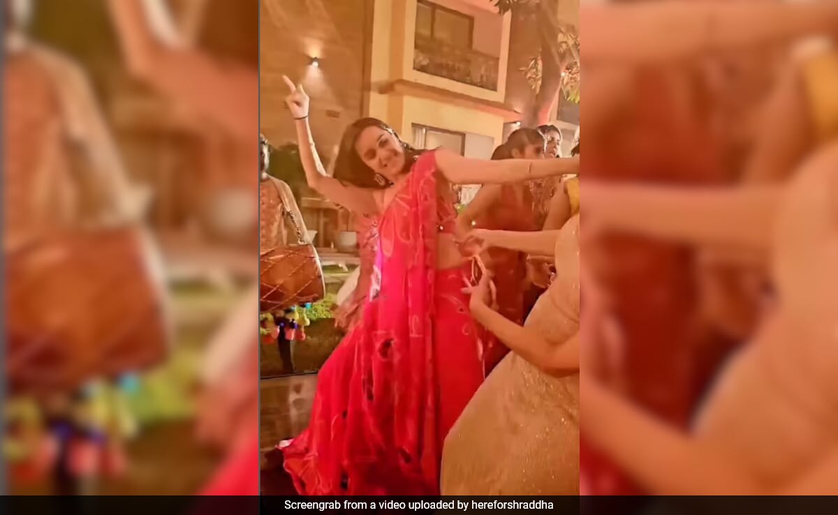 Viral Video: Shraddha Kapoor Dances Her Heart Out At A Friend's Wedding