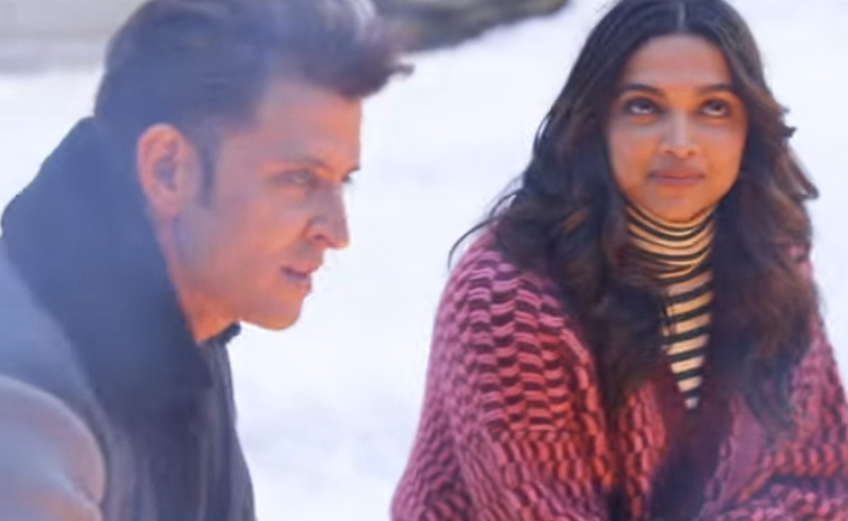 Deepika Padukone-Hrithik Roshan Had This Much Fun During The Making Of <i>Fighter</i> Song <i>Heer Aasmani</i>