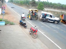 Video: Overtaking Goes Horribly Wrong, Scorpio Hits Bikes, Auto; 7 Dead
