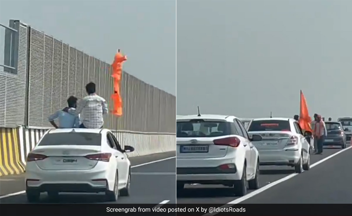 Videos Show People Stopping Cars On Atal Setu Despite Warnings, Navi Mumbai Police Reacts