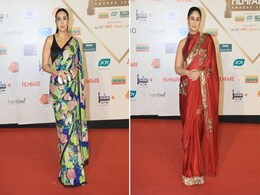 If The Filmfare Awards Were A <i>Saree</i> Party, Sisters Kareena And Karisma Kapoor Would Be The Stylish Hosts If The Filmfare Awards Were A <i>Saree</i> Party, Sisters Kareena And Karisma Kapoor Would Be The Stylish Hosts