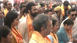 अमिताभ से लेकर माधुरी तक... राम मंदिर के उद्घाटन समारोह में शामिल होने अयोध्या पहुंचे सेलिब्रिटी