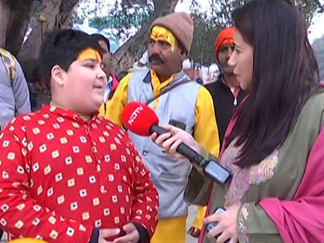 "Lord Ram Is Returning": 9-Year-Old Delhi Boy In Ayodhya Tells NDTV