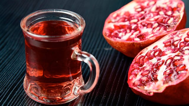 Drinking pomegranate juice daily provides numerous health benefits