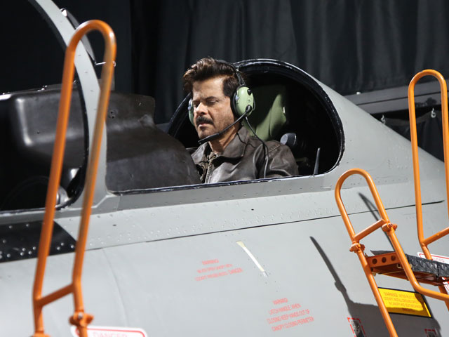 On Jai Jawan, "Fighter" Actor Anil Kapoor Flies A Fighter Jet