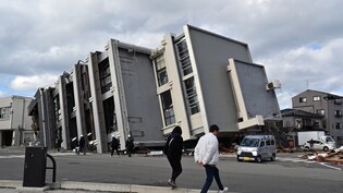 Dozens Feared Trapped As Mall Collapses After Strong Japan Earthquake