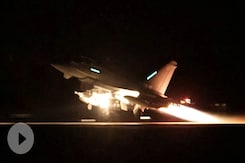 US, UK Strike Iran-Backed Houthi Targets In Yemen After Red Sea Attacks US, UK Strike Iran-Backed Houthi Targets In Yemen After Red Sea Attacks