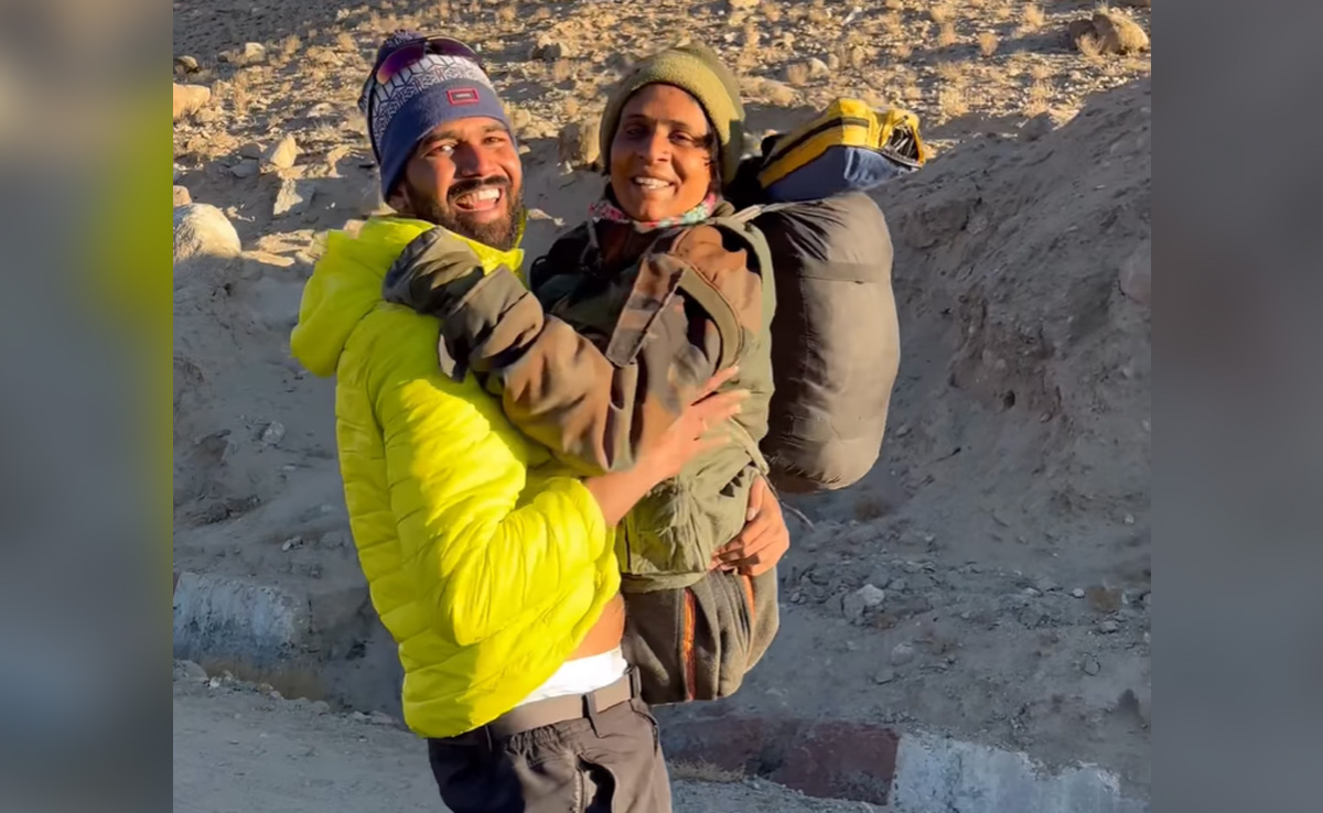 ट्रेन दुर्घटना में गंवा दिए दोनों पैर मगर नहीं हारी हिम्मत, अब एडवेंचर के लिए सोलो रोड साइड ट्रेक पर निकलीं लद्दाख