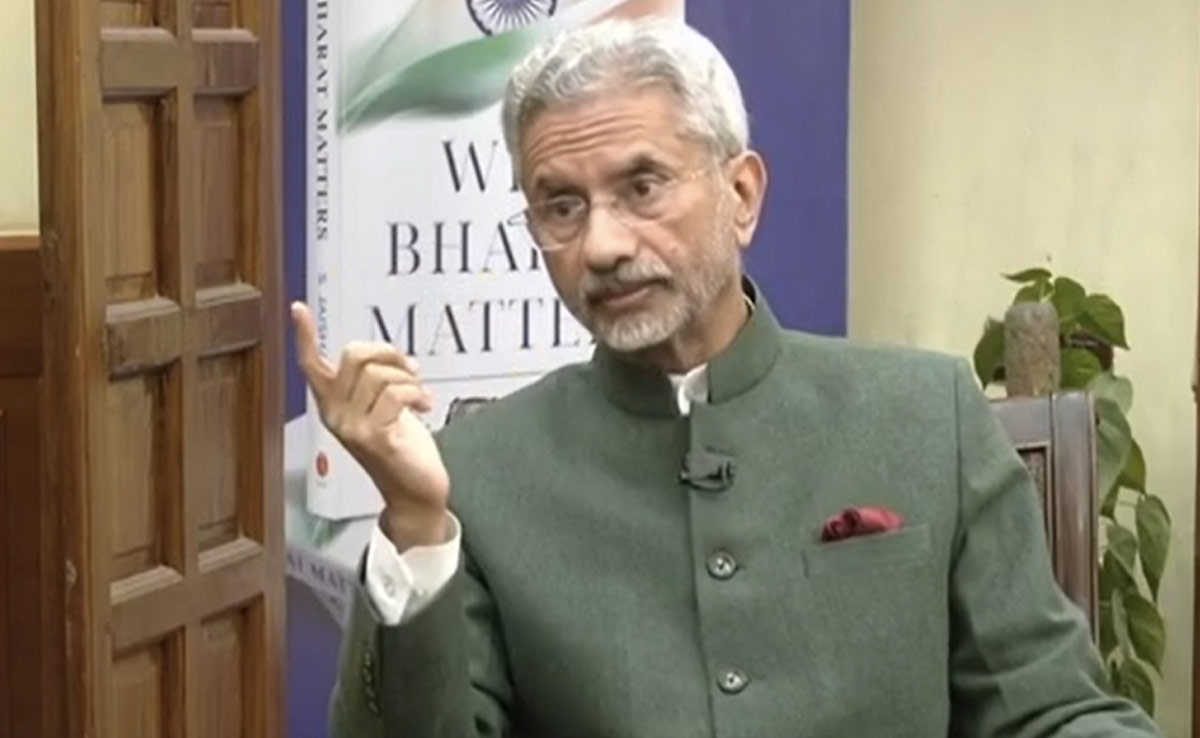 "I Wrote The Book Because...": S Jaishankar On His 'Why Bharat Matters'