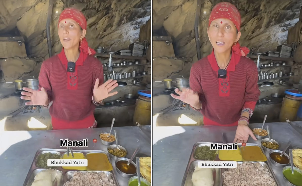Viral Video: Woman Selling Homegrown <i>Pahadi</i> Food In Manali Wins Hearts Online
