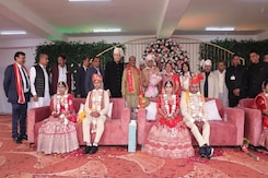 कोटा में अनाथ बेटियों की शाही शादी, लोकसभा अध्यक्ष ओम बिरला भी हुए शामिल कोटा में अनाथ बेटियों की शाही शादी, लोकसभा अध्यक्ष ओम बिरला भी हुए शामिल