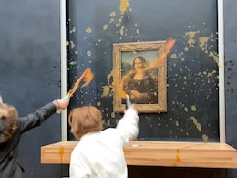 Protesters Throw Soup At Mona Lisa Painting In France, Here's Why Protesters Throw Soup At Mona Lisa Painting In France, Here's Why