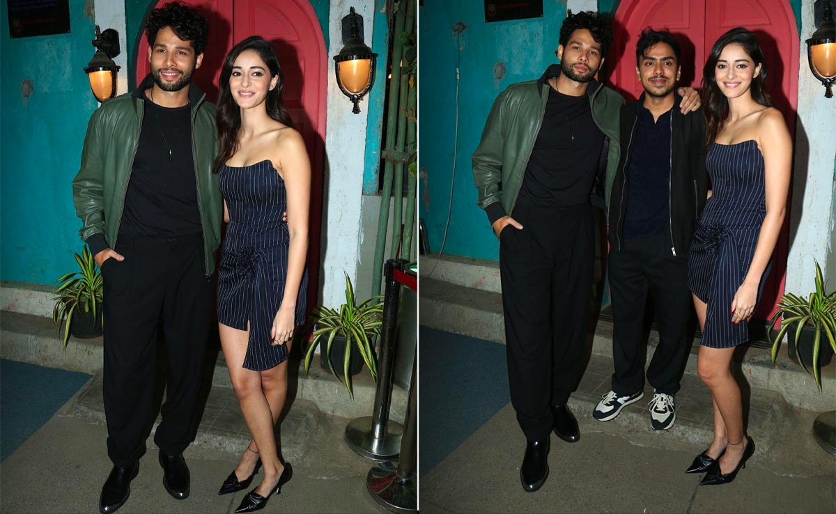 Ananya Panday, Siddhant Chaturvedi And Adarsh Gourav Tripled The Fashion Quo