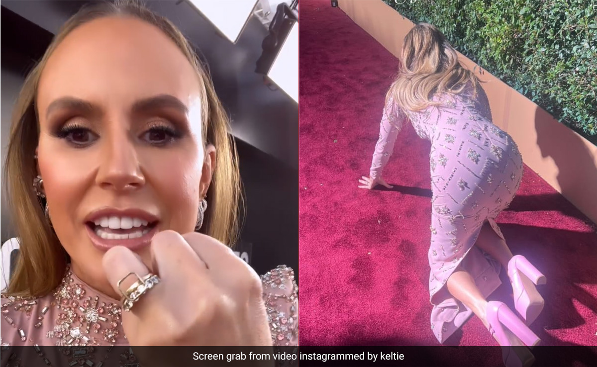 Watch: Reporter Loses 4-Carat Diamond On Golden Globes Red Carpet, Asks Celebs For Help