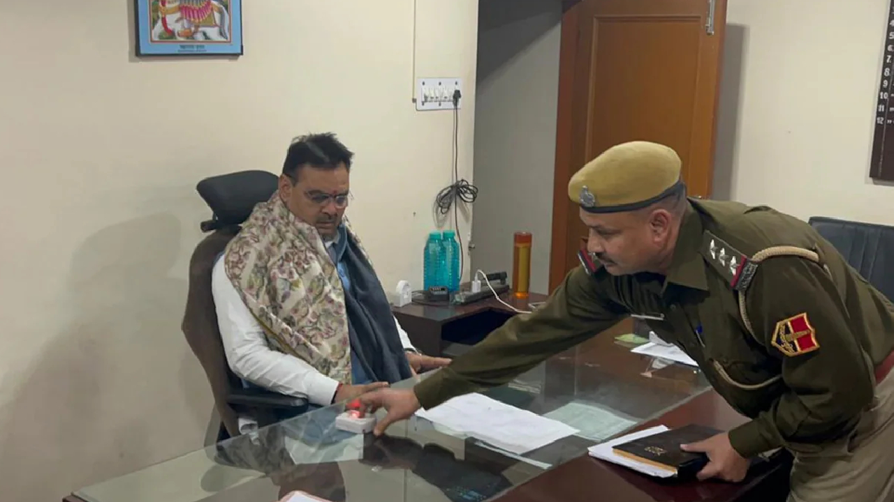जयपुर में सीएम भजनलाल शर्मा ने सदर पुलिस स्टेशन में किया औचक निरीक्षण