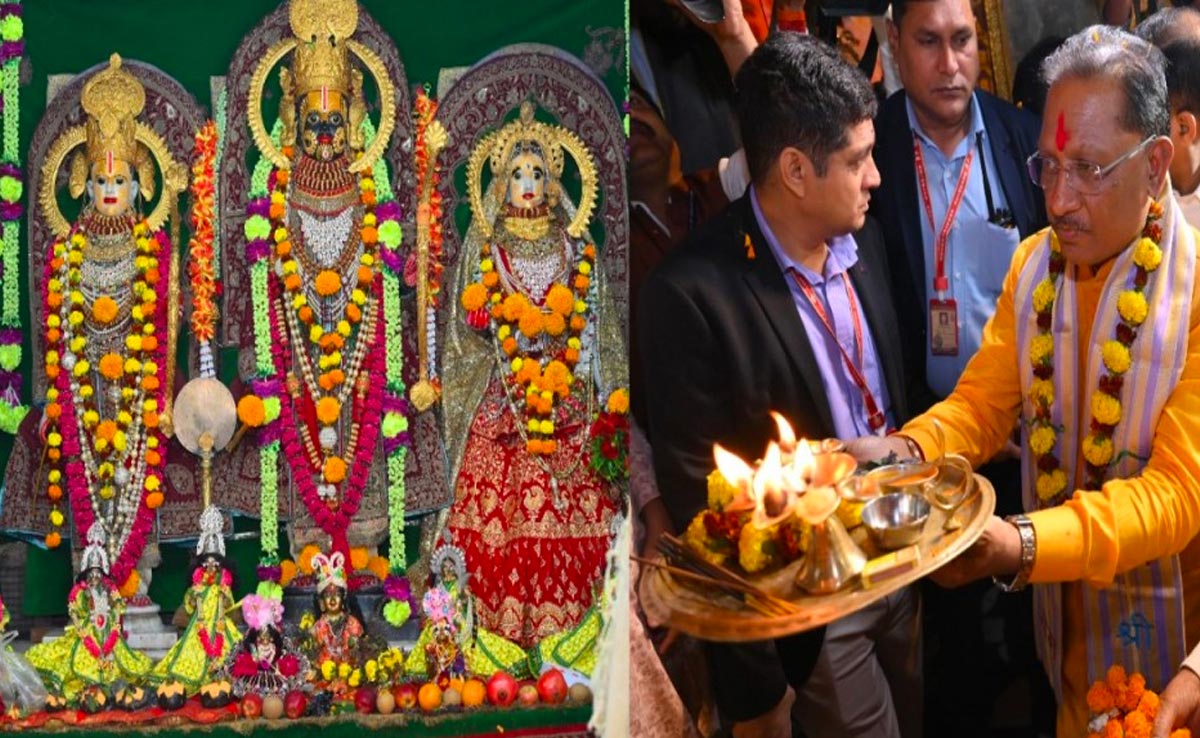 Ram Mandir Inaugration : 'विष्णु' शिवरीनारायण मंदिर में की श्रीराम की पूजा, बोले-बरसों का इंतज़ार हुआ खत्म 