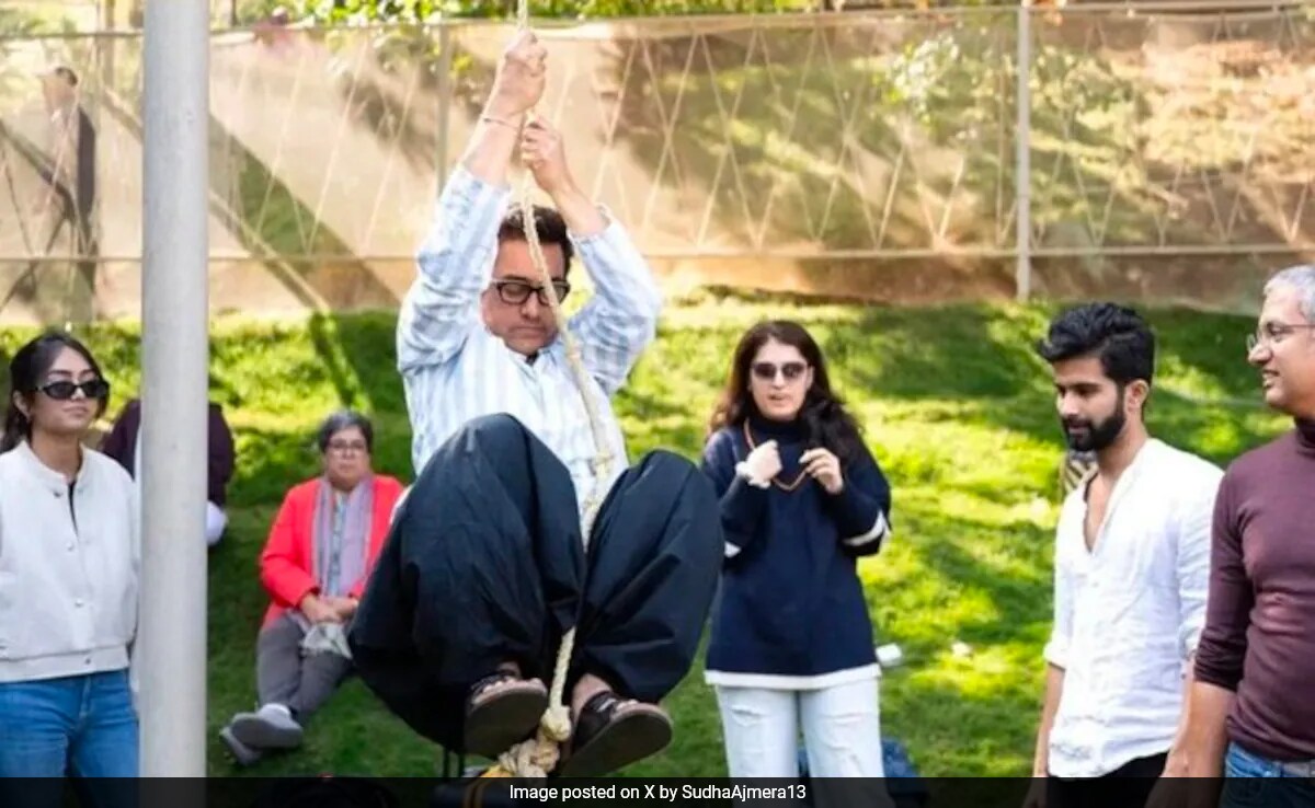 Aamir Khan Was The Clear Winner In Team Bride Vs Team Groom Obstacle Course
