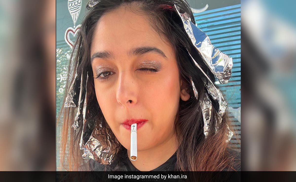 Ira Khan's "Pre-Wedding" Pics Include One With A Cigarette. The Internet Noticed