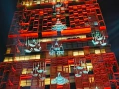 राम की थीम पर सजाया गया मुकेश अंबानी का घर एंटीलिया, बिल्डिंग पर लिखा नजर आया Jai Shree Ram