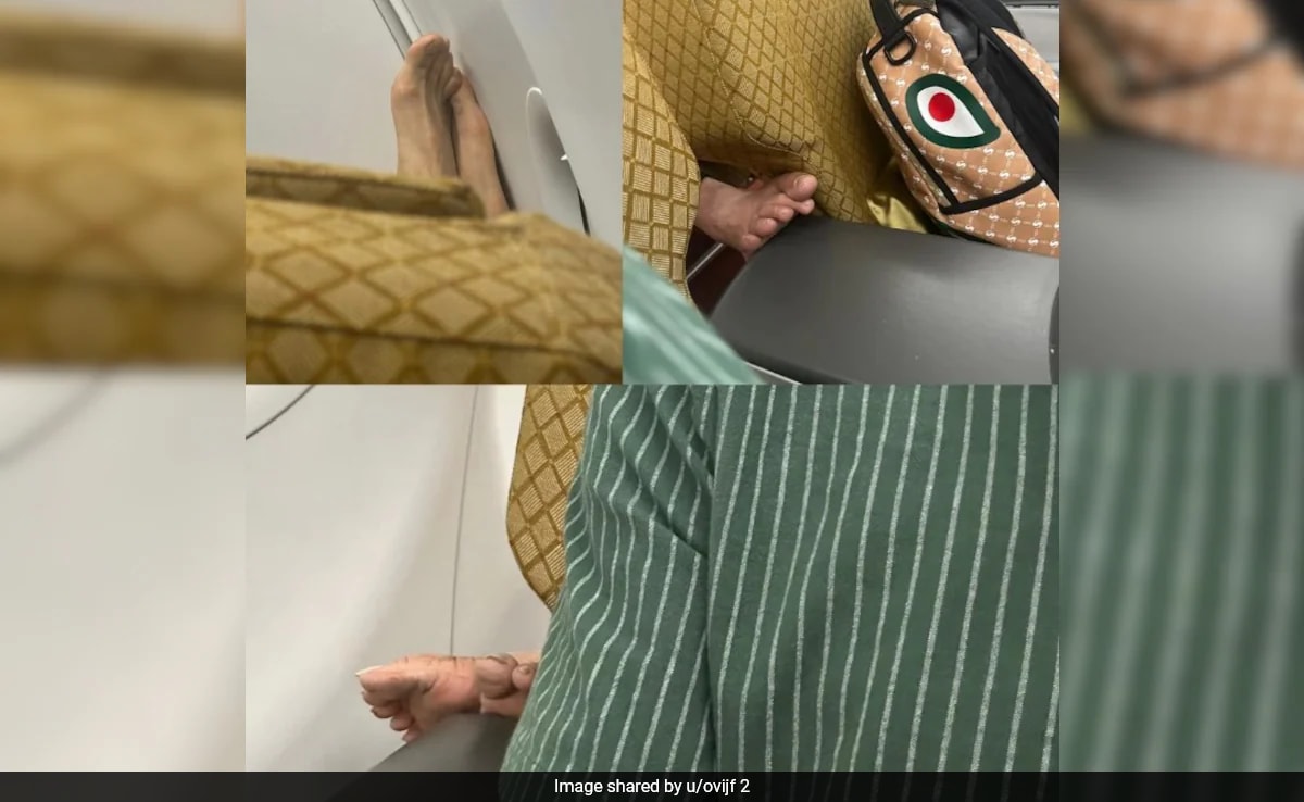 Air India Business Class Passenger Disgusted After Woman Puts Smelly Feet On Armrest - Vimarsana News